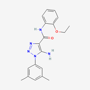 molecular formula C19H21N5O2 B5541608 MFCD07401835 