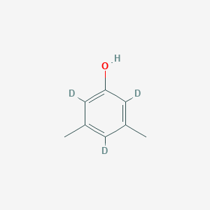 B055418 2,4,6-Trideuterio-3,5-dimethylphenol CAS No. 124285-98-9