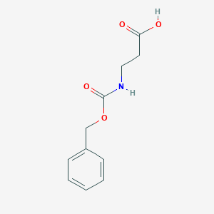 molecular formula C11H13NO4 B554258 N-苄氧羰基-β-丙氨酸 CAS No. 2304-94-1