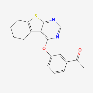 molecular formula C18H16N2O2S B5542613 VEGFR-2-IN-37 