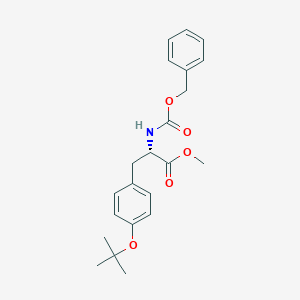 molecular formula C22H27NO5 B554264 Z-Tyr(tbu)-ome CAS No. 5068-29-1