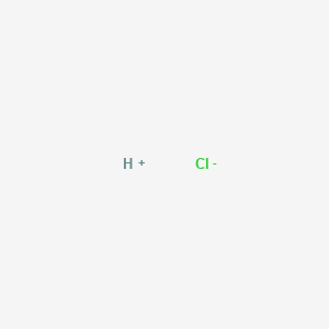 molecular formula HCl<br>ClH B554267 N-cyclohexylcyclohexanamine;3-phenylmethoxy-2-(phenylmethoxycarbonylamino)butanoic acid CAS No. 201275-72-1