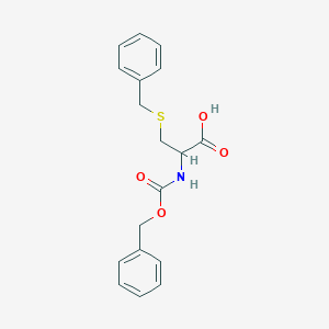 molecular formula C18H19NO4S B554273 Z-Cys(Bzl)-OH CAS No. 3257-18-9