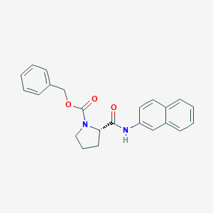 molecular formula C23H22N2O3 B554277 Z-L-proline beta-naphthylamide CAS No. 86925-99-7