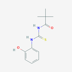 molecular formula C12H16N2O2S B5542790 MFCD00711586 