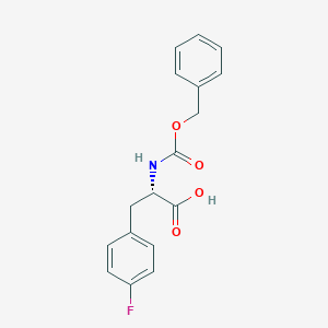 (S)-2-(((Benzyloxy)carbonyl)amino)-3-(4-fluorophenyl)propanoic acid