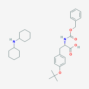 molecular formula C33H48N2O5 B554283 Z-Tyr(tBu)-OH.DCHA CAS No. 16879-90-6