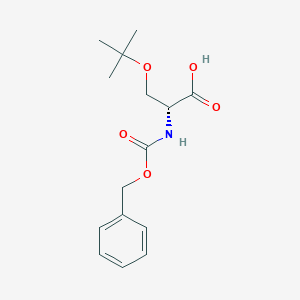 molecular formula C15H21NO5 B554292 z-d-Ser(tbu)-oh CAS No. 65806-90-8