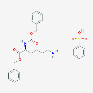 Z-Lys-obzl benzenesulfonate