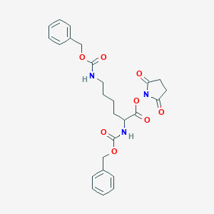 molecular formula C26H29N3O8 B554317 Z-Lys(Z)-OSu CAS No. 21160-83-8