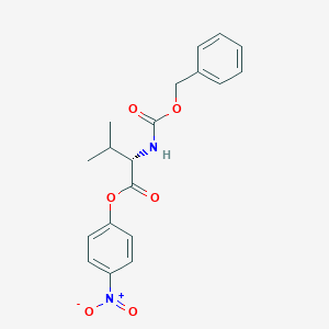 molecular formula C19H20N2O6 B554322 4-Nitrophenyl N-((benzyloxy)carbonyl)-L-valinate CAS No. 10512-93-3