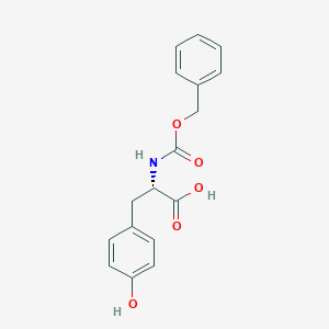 molecular formula C17H17NO5 B554332 N-苄氧羰基-L-酪氨酸 CAS No. 1164-16-5