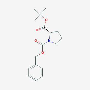 molecular formula C17H23NO4 B554351 N-Carbobenzoxy-L-proline tert-Butyl Ester CAS No. 16881-39-3