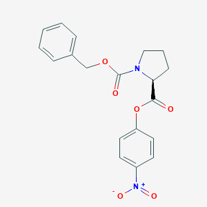 molecular formula C19H18N2O6 B554353 Z-Pro-ONp CAS No. 3304-59-4