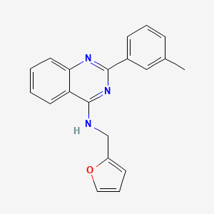molecular formula C20H17N3O B5543605 MFCD02959164 