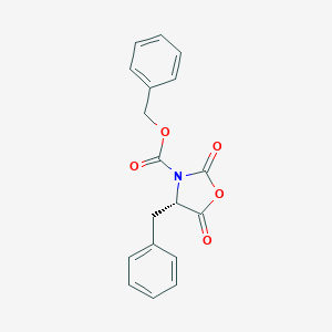 molecular formula C18H15NO5 B554363 (S)-Benzyl 4-benzyl-2,5-dioxooxazolidine-3-carboxylate CAS No. 25613-60-9