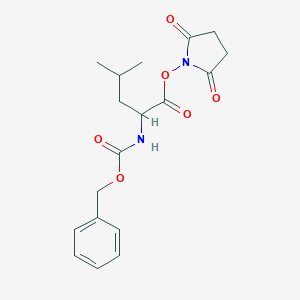 molecular formula C18H22N2O6 B554379 Z-Leu-OSu CAS No. 3397-35-1