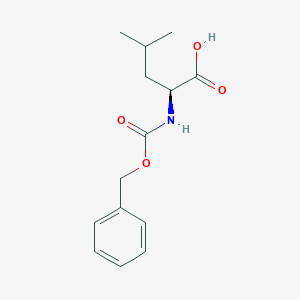molecular formula C14H19NO4 B554384 N-[(Phenylmethoxy)carbonyl]-L-leucine CAS No. 2018-66-8