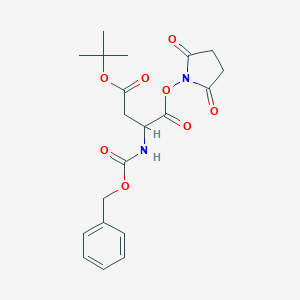 molecular formula C20H24N2O8 B554420 Z-Asp(otbu)-osu CAS No. 3338-32-7