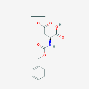 molecular formula C10H16N2O6S2 B554421 Z-Asp(OtBu)-OH CAS No. 5545-52-8