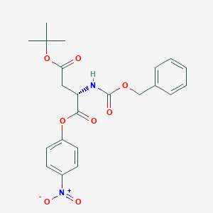 molecular formula C22H24N2O8 B554432 Z-ASP(OTBU)-ONP CAS No. 17543-17-8