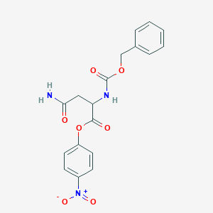 molecular formula C18H17N3O7 B554433 Z-Asn-onp CAS No. 3256-57-3