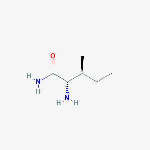 molecular formula C6H14N2O B554446 L-Z-Isoleucinamide CAS No. 86161-49-1