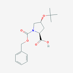 molecular formula C17H23NO5 B554448 Z-Hyp(Tbu)-OH CAS No. 85201-91-8
