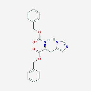 molecular formula C21H21N3O4 B554450 Z-L-histidine benzyl ester CAS No. 20794-07-4