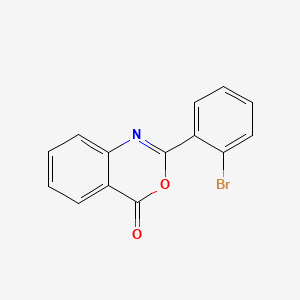 molecular formula C14H8BrNO2 B5544521 2-(2-bromophenyl)-4H-3,1-benzoxazin-4-one CAS No. 18595-86-3