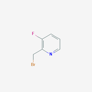 molecular formula C6H5BrFN B055446 2-(Bromomethyl)-3-fluoropyridine CAS No. 122307-44-2