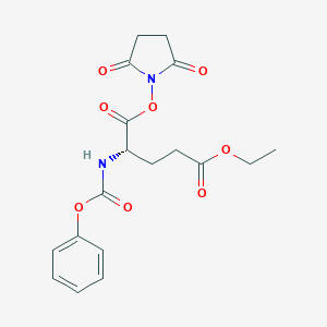 molecular formula C18H20N2O8 B554462 Z-Glu(ome)-osu CAS No. 39538-31-3