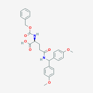 molecular formula C28H30N2O7 B554467 Z-Gln(Dod)-OH CAS No. 28252-49-5