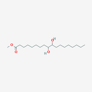 molecular formula C19H38O4 B055447 Methyl 9,10-dihydroxystearate CAS No. 1115-01-1