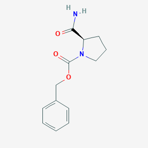 molecular formula C13H16N2O3 B554484 Z-D-PRO-NH2 CAS No. 62937-47-7