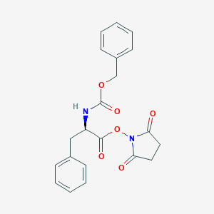 molecular formula C21H20N2O6 B554486 Z-D-Phe-osu CAS No. 3397-36-2