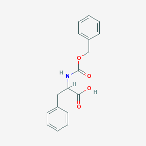 molecular formula C17H17NO4 B554502 N-Carbobenzoxy-DL-phenylalanine CAS No. 3588-57-6