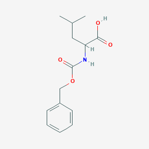 molecular formula C14H19NO4 B554507 N-Cbz-D-leucine CAS No. 28862-79-5