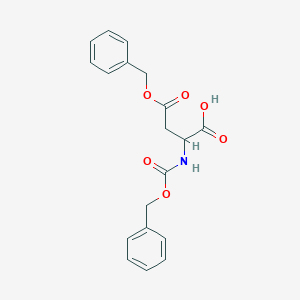 4-Oxo-4-phenylmethoxy-2-(phenylmethoxycarbonylamino)butanoic acid