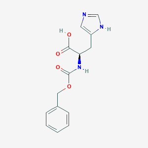 molecular formula C14H15N3O4 B554514 Z-D-His-OH CAS No. 67424-93-5
