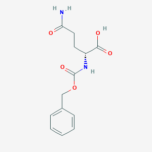 molecular formula C13H16N2O5 B554521 N-Cbz-D-Glutamine CAS No. 13139-52-1