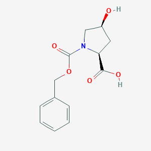 molecular formula C13H15NO5 B554534 (2R,4R)-1-((benzyloxy)carbonyl)-4-hydroxypyrrolidine-2-carboxylic acid CAS No. 130930-25-5