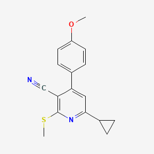 molecular formula C17H16N2OS B5545346 MFCD00994854 