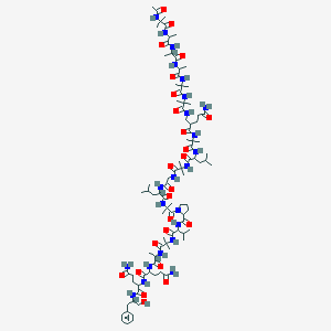 molecular formula C91H151N23O24 B055455 Trichokonin viii CAS No. 121689-08-5