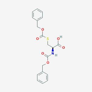 molecular formula C19H19NO6S B554557 Z-Cys(Z)-OH CAS No. 57912-35-3
