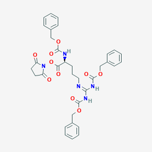 molecular formula C34H35N5O10 B554575 Z-Arg(Z)2-Osu CAS No. 132160-73-7
