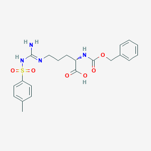 molecular formula C21H26N4O6S B554576 Z-Arg(tos)-OH CAS No. 13650-38-9