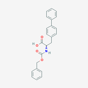 molecular formula C23H21NO4 B554587 Cbz-4-联苯基-L-丙氨酸 CAS No. 270568-72-4