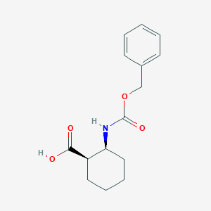 molecular formula C15H19NO4 B554600 Z-1,2-cis-ACHC-OH CAS No. 54867-08-2