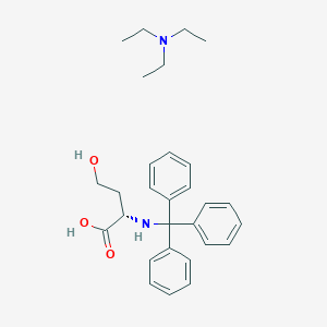 molecular formula C29H38N2O3 B554602 N-Trityl-L-homoserine triethylamine salt CAS No. 102056-97-3